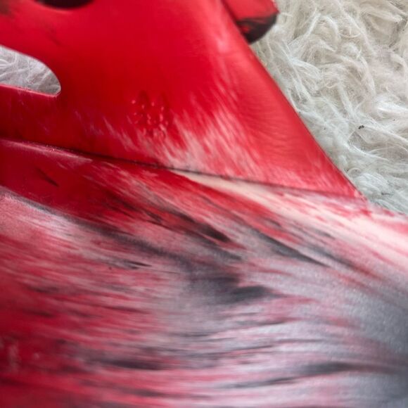 BIRKENSTOCK ARIZONA EVA REGULAR FIT SANDALS MENS - SIZE 11 - RED BLACK &WHITE - Picture 9 of 9